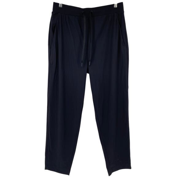 KIRKLANDS SIGNATURE NWT Black Tapered Activewear Pants Size Medium Relaxed Fit - Picture 1 of 6